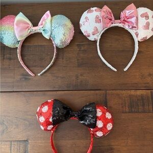 Disney Minnie Mouse Ears Headband Set (Set of 3)